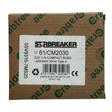 Crabtree Starbreaker Miniture Compact 20A 30mA Type C RCBO (61/CM2030)
