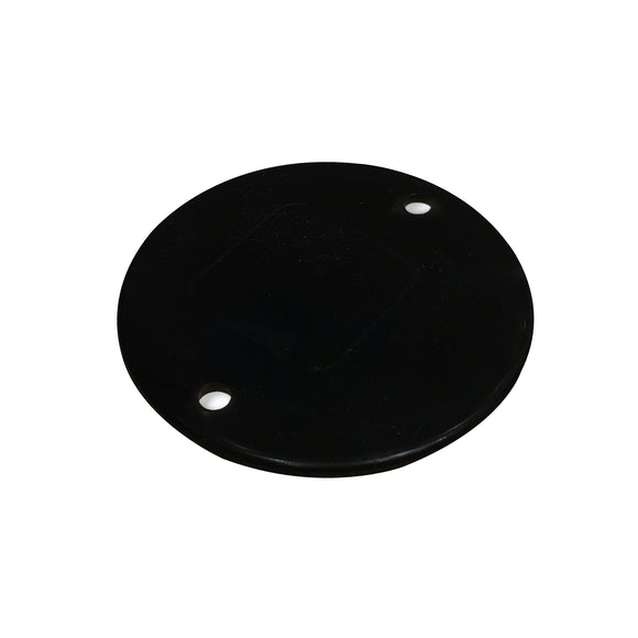 20/25mm PVC Conduit Box Lid - Black (LIDB)