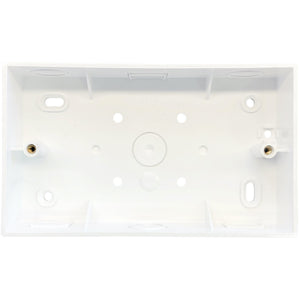 2G PVC Surface Mounted Box - Square Corners (SPR2)
