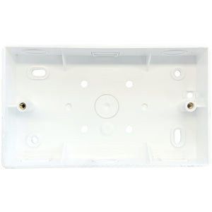 2G PVC Surface Mounted Box - Rounded Corners (SPR4)