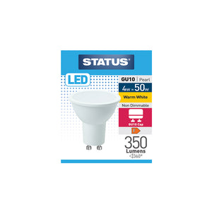 Status 4W LED GU10 Reflector - Warm White (3000K)