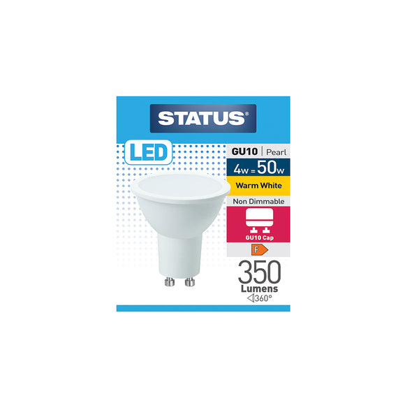 Status 4W LED GU10 Reflector - Warm White (3000K)