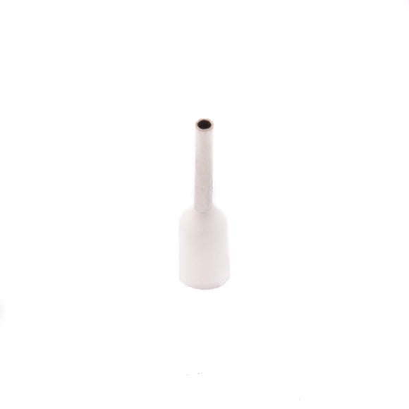 SWA 0.5mm Insulated Bootlace Ferrule (White) - Pack of 100 (0.50-8IBLF/T)