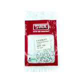 SWA 0.5mm Insulated Bootlace Ferrule (White) - Pack of 100 (0.50-8IBLF/T)