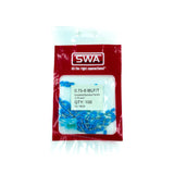 SWA 0.75mm Insulated Bootlace Ferrule (Blue) - Pack of 100 (0.75-8IBLF/T)