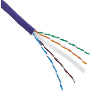 Excel Category 6 Cable U/UTP 24AWG Dca LS0H 305m Box - Violet (EXC100-080)
