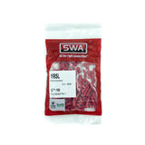 SWA Red Butt Splice Terminal Crimp - Pack of 100 (15BSL)