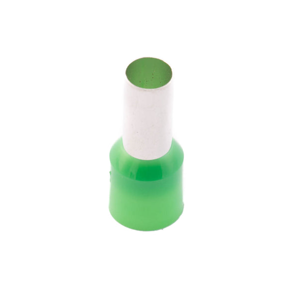 SWA 16.0mm Insulated Bootlace Ferrule (Green) - Pack of 100 (16-12IBLF/K)