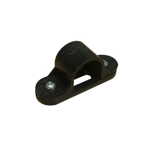 20mm PVC Spacer Bar Saddle - Black (20SBSB)