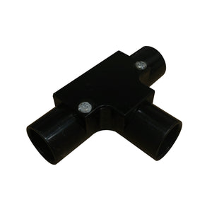 20mm PVC Inspection Tee - Black (20ITB)