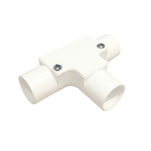 20mm PVC Inspection Tee - White (20ITW)