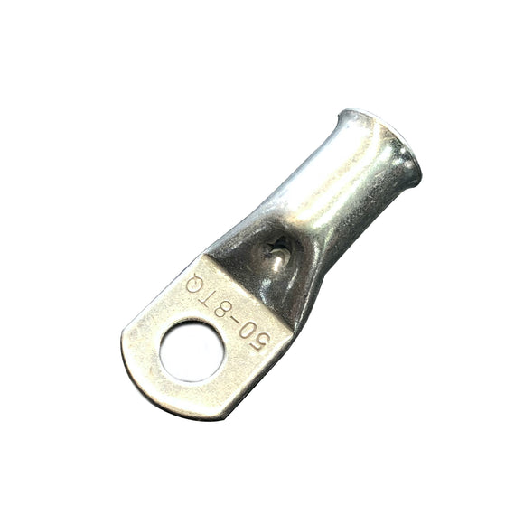 50mm² Copper Tube Lug 8mm Stud Hole (CL50-8)