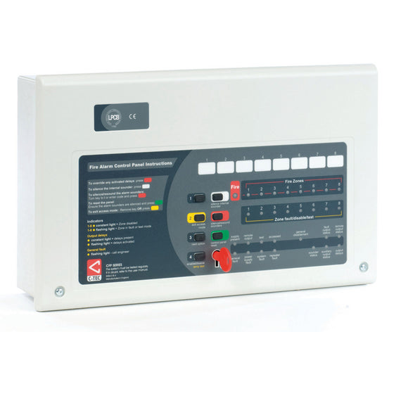 AlarmSense CFP AlarmSense 8 Zone Two-Wire Fire Alarm Panel (CFP708-2)