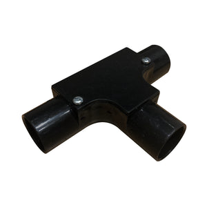 25mm PVC Inspection Tee - Black (25ITB)