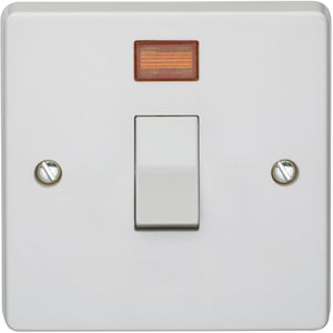 Crabtree 20A DP Control Switch with Neon (4015/3) - BBEW