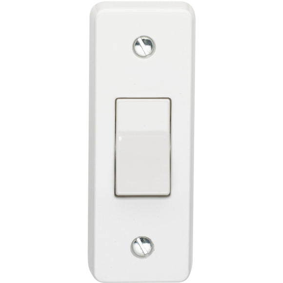 Crabtree 10A 1 Gang 2 Way Architrave Switch (4177) - BBEW