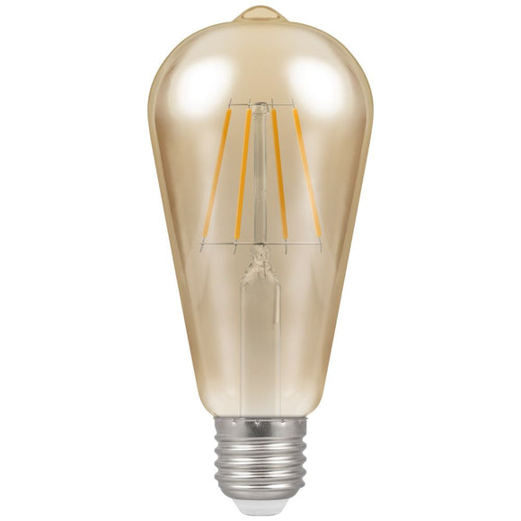Crompton Lamps LED ST64 Filament 5W 2200K (4238)