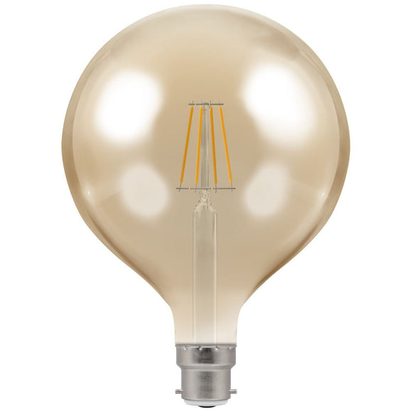 Crompton Lamps LED Globe G125 Filament 7.5W 2200K (4306)