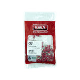 SWA 4.3mm Red Fork Terminal - Pack of 100 (43RF)