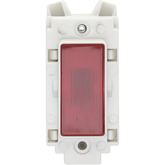 Crabtree Red Neon Indicator Rockergrid Module (4491) - BBEW