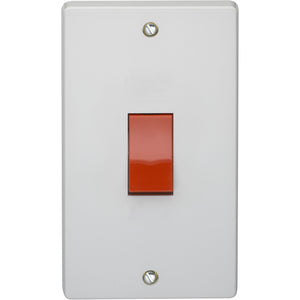 Crabtree 50A Double Pole Switch (Vertical) (4500) - BBEW