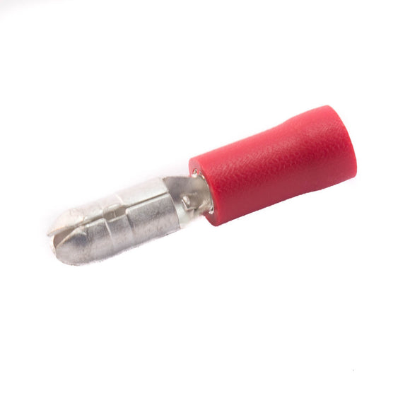 SWA 4.0mm Red Male Bullet Terminal - Pack of 100 (4RBM)