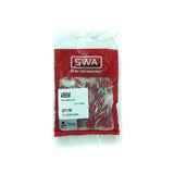 SWA 4.0mm Red Male Bullet Terminal - Pack of 100 (4RBM)