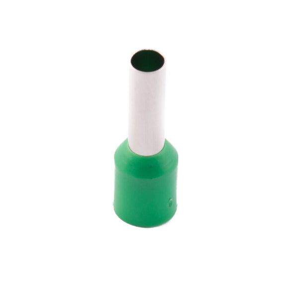 SWA 6.0mm Insulated Bootlace Ferrule (Green) - Pack of 100 (6.0-12IBLF-T)