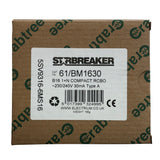 Crabtree Starbreaker Miniture Compact 16A 30mA Type B RCBO (61/BM1630)