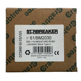 Crabtree Starbreaker Miniture Compact 20A 30mA Type B RCBO (61/BM2030)
