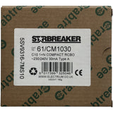 Crabtree Starbreaker Miniture Compact 10A 30mA Type C RCBO (61/CM1030)