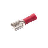 SWA 6.3mm Red Female Push-on Terminal Crimp - Pack of 100 (63RFP)