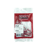 SWA 6.3mm Red Male Push-on Terminal Crimp - Pack of 100 (63RMP)