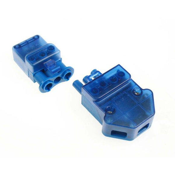 Click Flow 20A 3 Pole Connector (Screw Cable Clamps) (With Loop) (CT102C)