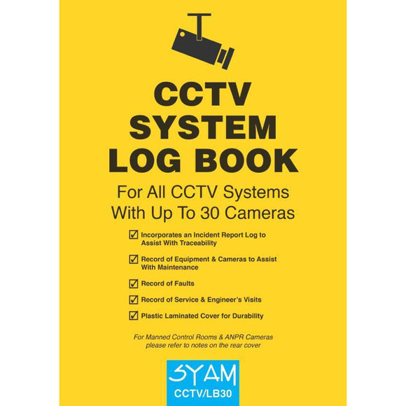 SYAM CCTV System Log Book
