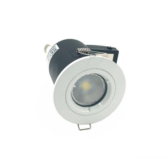 Fixed Fire-rated Downlight 230-240V (Twist Lock) - White