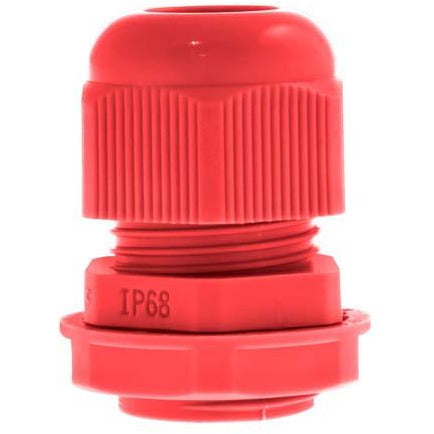 Unicrimp 20mm Plastic Cable Gland - Red (PCG20R)