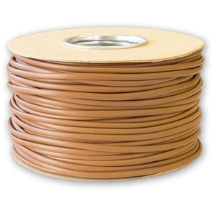 4.0mm Brown PVC Sleeving - 100 Meters