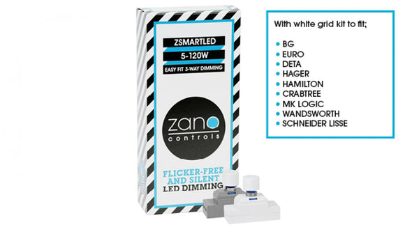 Zano Controls Multi Way 2 Point LED Grid Dimmer (ZANZGRIDMW150-2P)