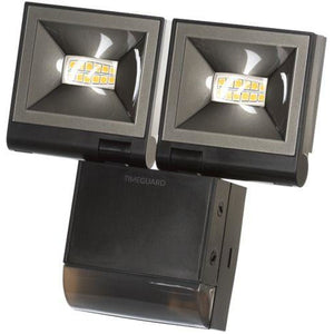 Timeguard 2 x 10W LED Compact PIR Floodlight Twin Flood Black (LED200PIRBE) - BBEW