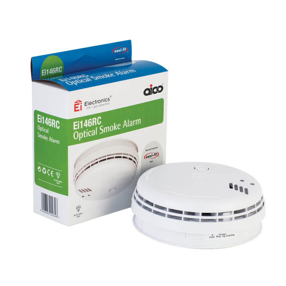 Aico Ei146RC Optical Smoke Alarm - BBEW