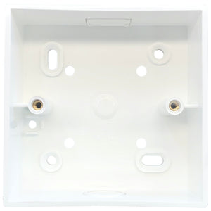 1G PVC Surface Mounted Box - Square Corners (SPR1)