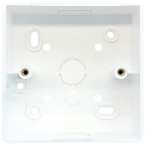 1G PVC Surface Mounted Box - Rounded Corners (SPR3)