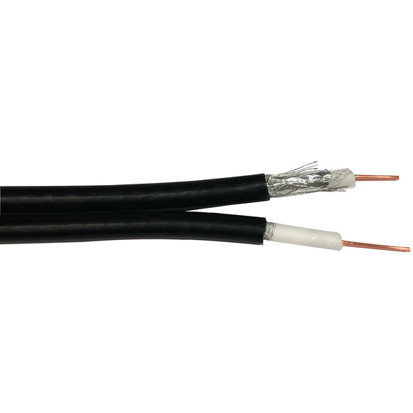 Twin RG6 75 Ohms Coaxial Cable x 100M (CABTWINSAT)